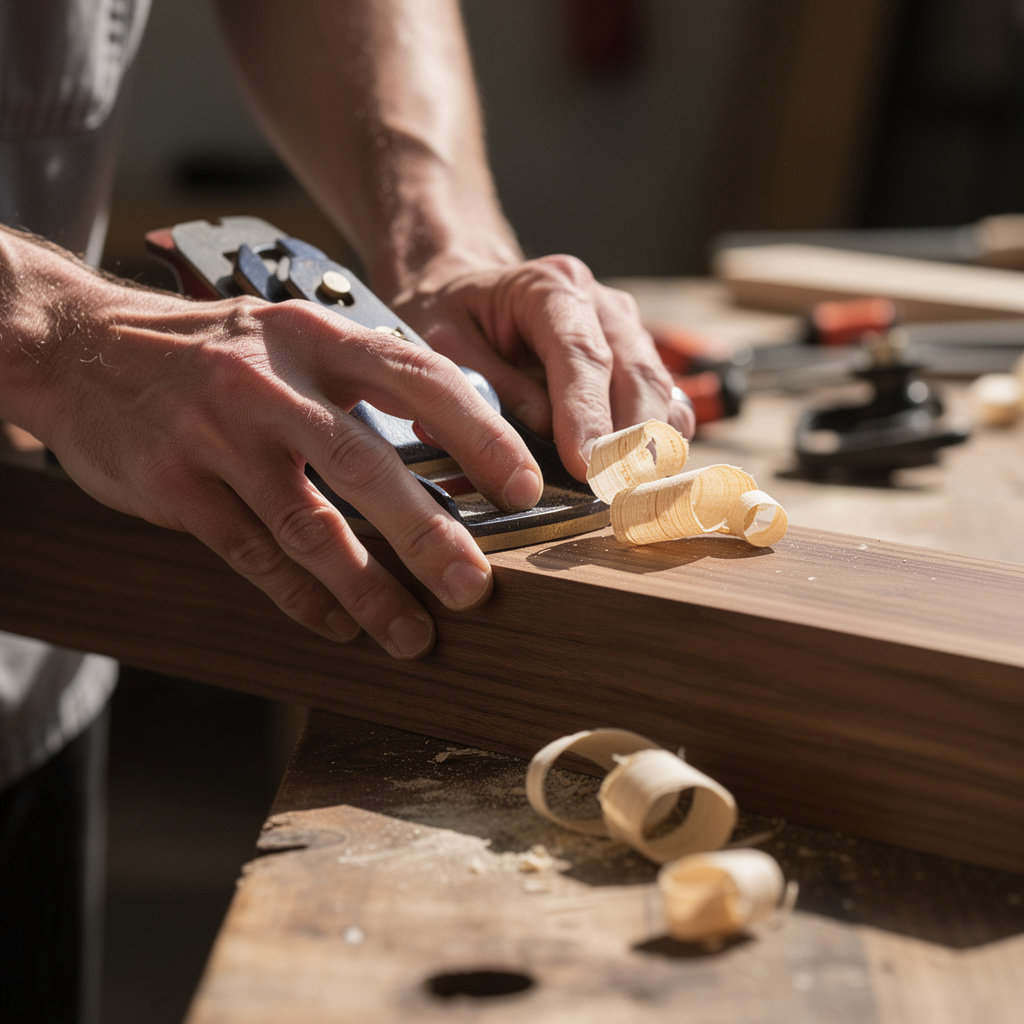 Jake glerup woodwork San Diego artisan crafting custom furniture with attention to detail in San Diego workshop